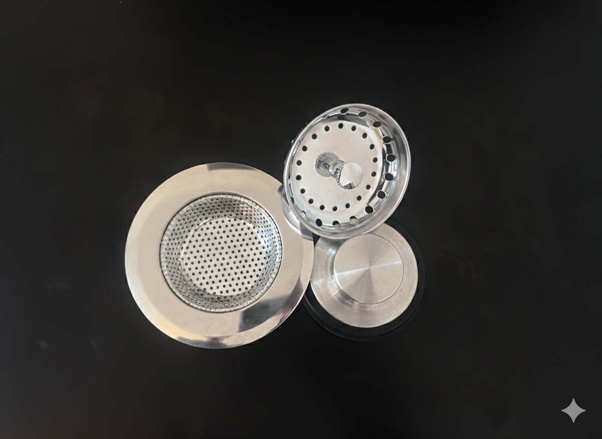 Sink Buddy Bundle, rustfrit stål