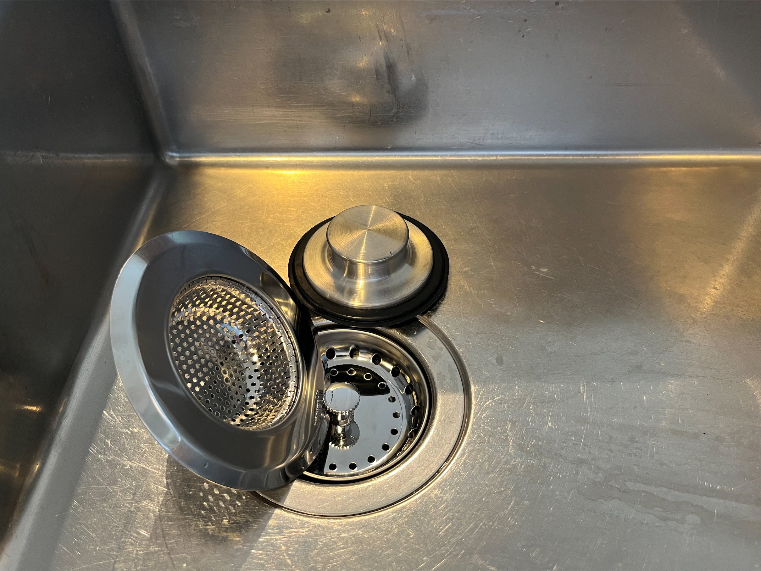 Sink Buddy Bundle, rustfrit stål